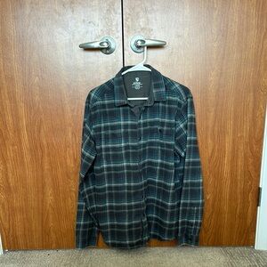 Kuhl Plaid Button-Up Flannel